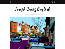Tablet Screenshot of josephcraigenglish.com